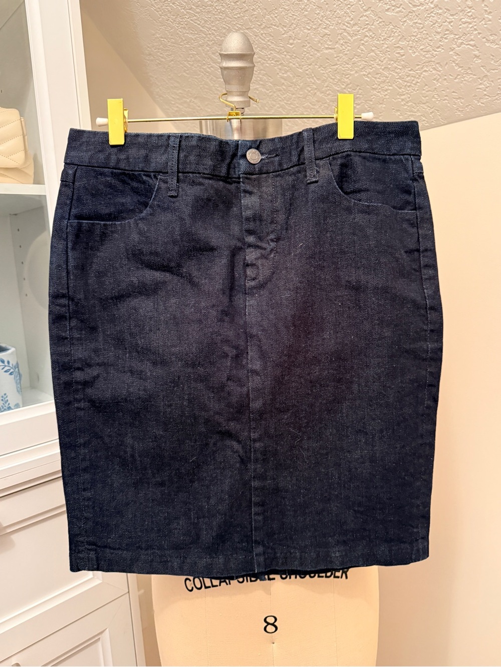 GAP Dark Blue Denim Pencil Skirt